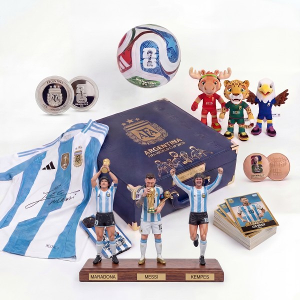 2026 FIFA World Cup USA-Mexico-Canada Argentina Messi Collector\'s Edition Gift Box